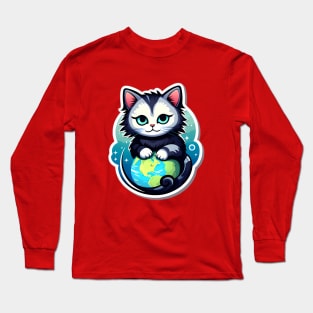 Kitty Cat Long Sleeve T-Shirt